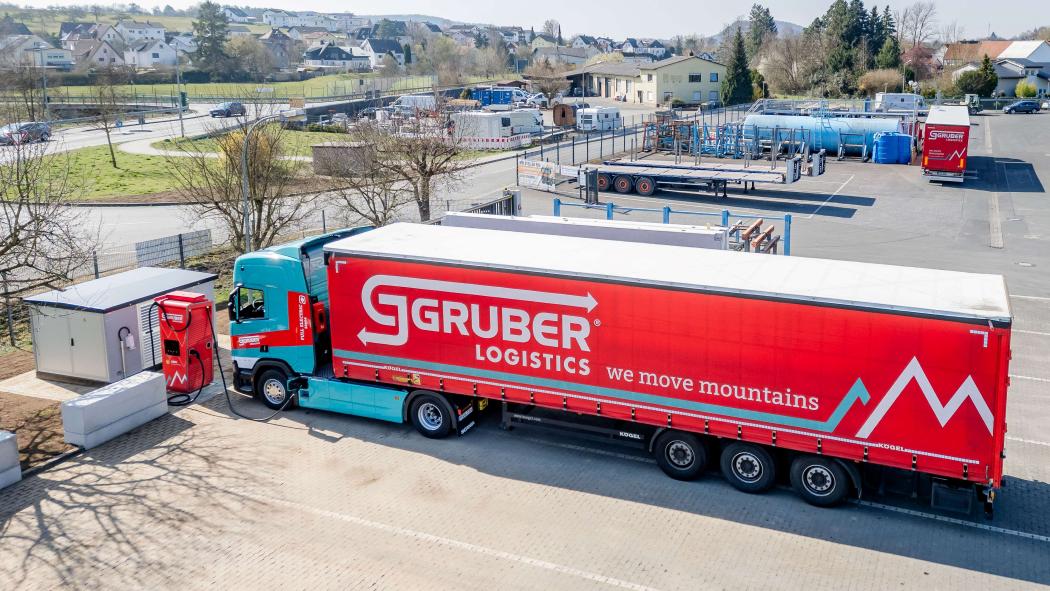 Gruber Logistics is participating in many events at this year's edition of the leading industry trade fair transport logistic in Munich, with a particular focus on modern and sustainable truck drive systems as well as digital solution approaches for logistics. (Photo: Gruber Logistics)