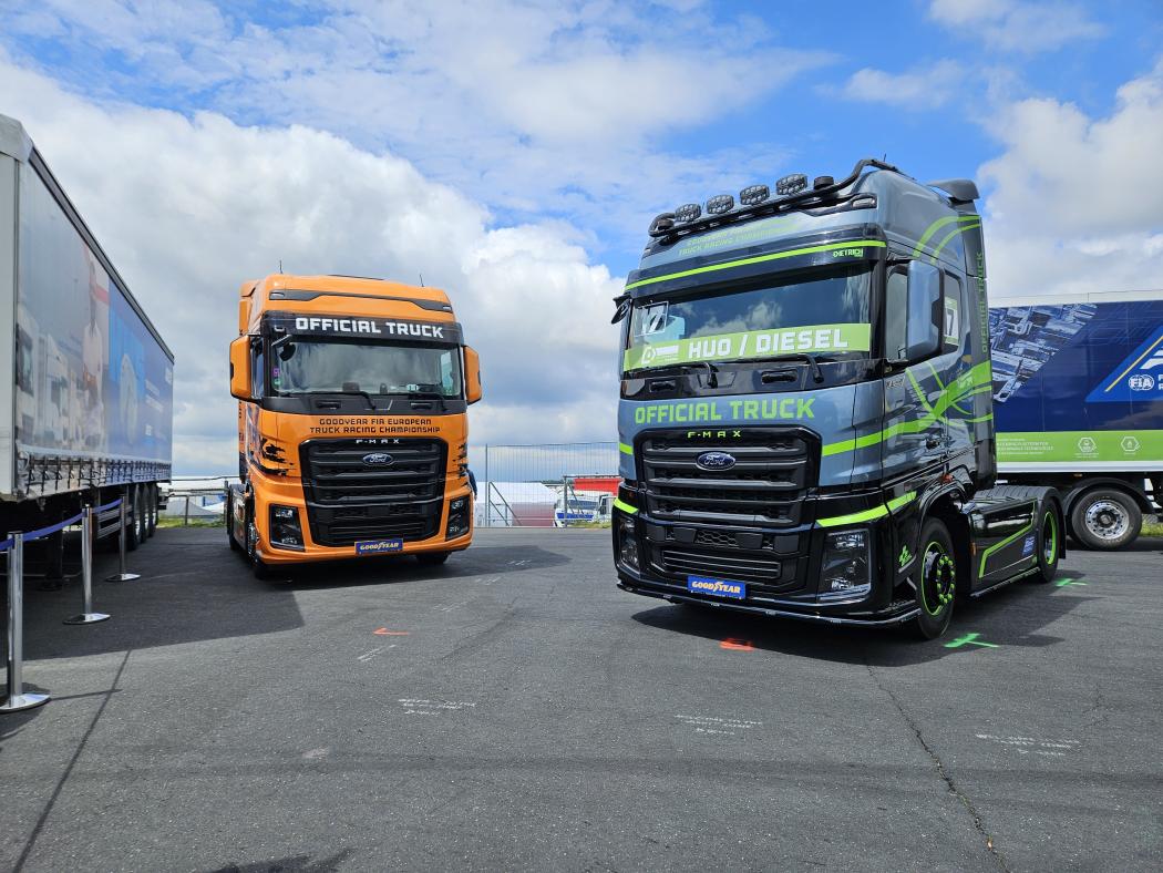 Die neue Generation des Schwerlastfahrzeugs wurde beim Branchentreffen in der Eifel einem breiten Fachpublikum vorgestellt. | Foto: F-Trucks Deutschland GmbH
