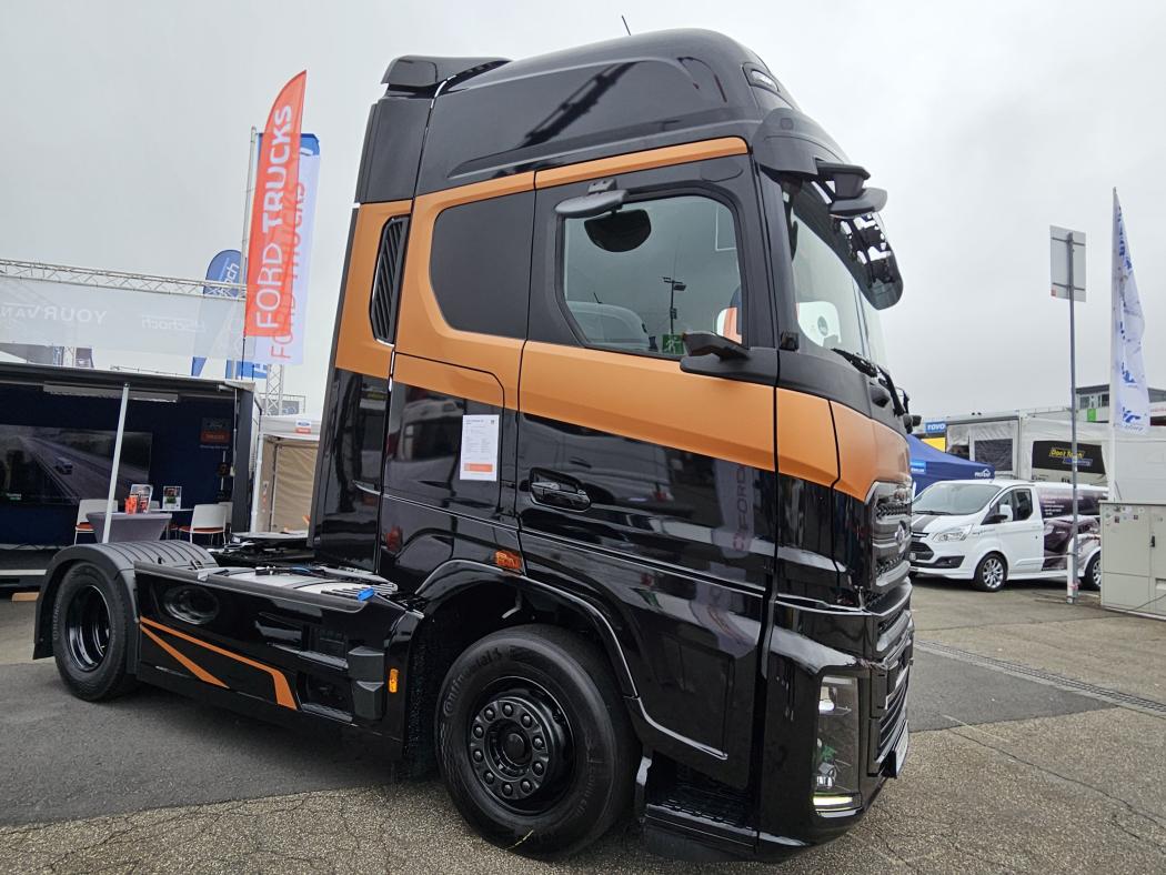 Trade fair visitors can see the Ford F-MAX GEN 2.0 up close in southern Germany for the first time. | Photo: F-Trucks Deutschland GmbH