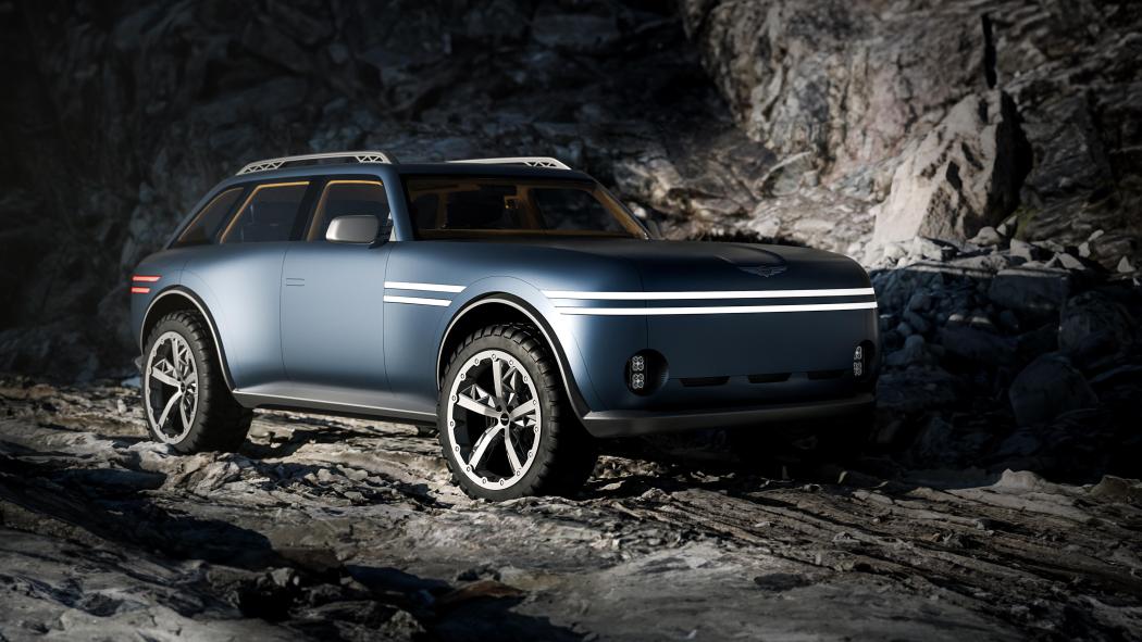 Mit dem X Gran Equator wagt sich Genesis echt ins Gelände. | Foto: Genesis