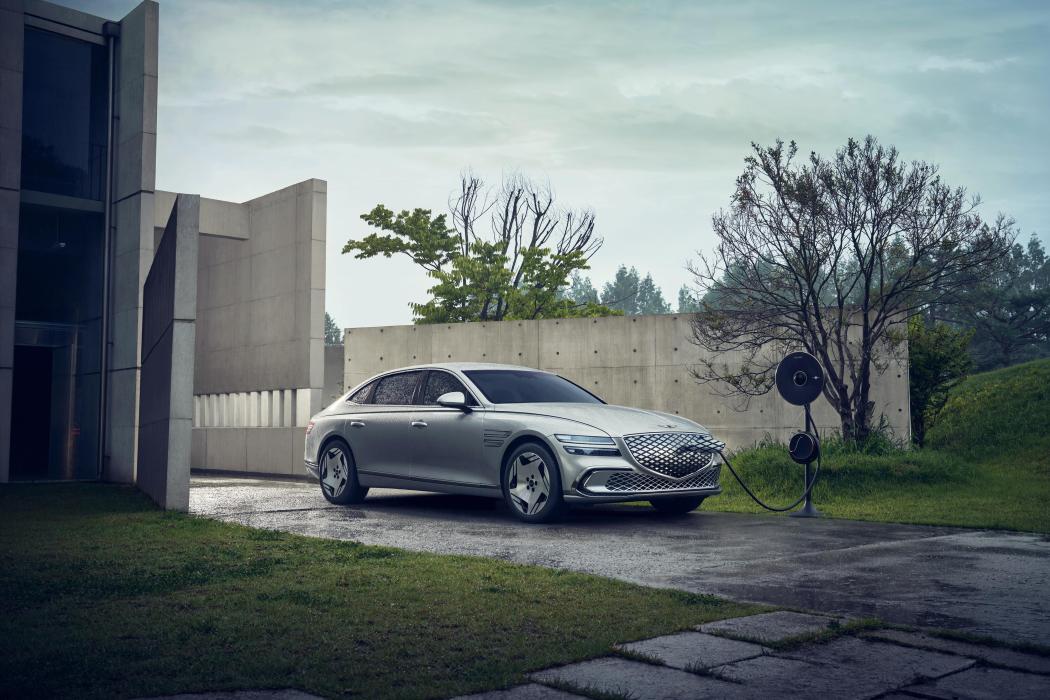 Der neue Electrified G80 löst auch den G90 ab. | Foto: Genesis