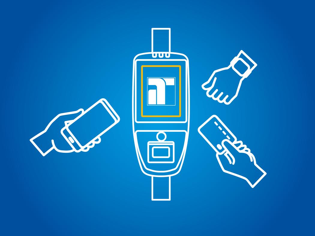Atron stellt in Hamburg die neueste Generation seines ID- und Account-based-Ticketings (IDBT/ABT) vor. Durch ein einfaches Check-in-Verfahren per Karte oder Smartphone können Fahrgäste sich frei im Netz bewegen, während die Abrechnung automatisch und sekundengenau nach Fahrtzeit oder Streckenlänge erfolgt. (Grafik: Atron)