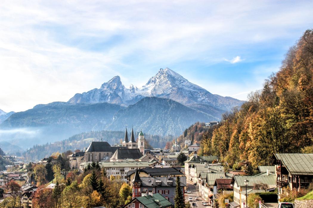 Berchtesgaden ist der ideale Ausgangsort für Wanderungen im Herbst. (Foto: Bergerlebnis Berchtesgaden)