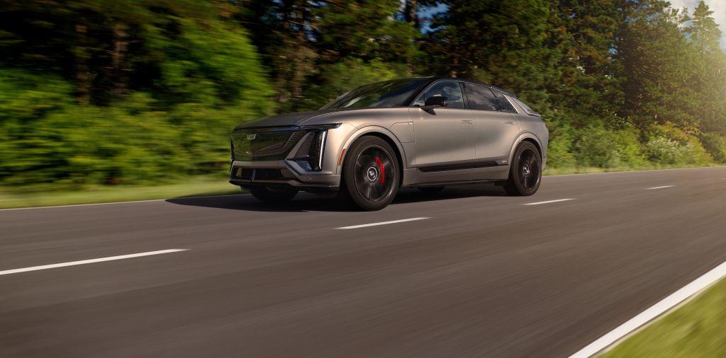 Voll unter Strom: Der Lyriq-V ist das leistungsstärkste Modell, das Cadillac je gebaut hat. | Foto: Cadillac