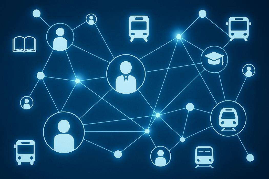 Die VDV-Akademie stärkt den Wissensaustausch in der Mobilitätsbranche – mit digitalen Plattformen und einem wachsenden Netzwerk aus Verkehrsunternehmen und Bildungspartnern. | Symbolbild: KI-generiert