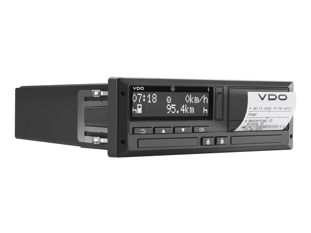 Die aktuelle Version des intelligenten Tachographen der 2. Version heißt bei Continental VDO DTCO 4.1a. (Foto: Continental AG)