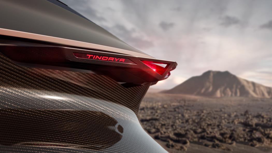 Knackiges Heck: Der Cupra Tindaya feiert auf der IAA Mobility 2025 in München Premiere. | Foto: Cupra