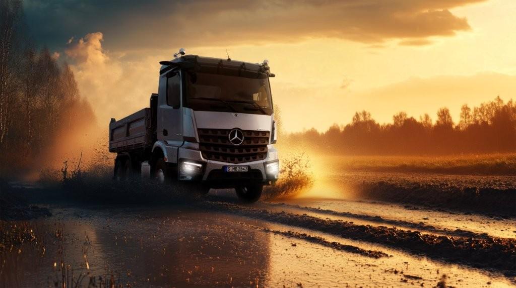 im Truck-Bereich wird unter anderem der Arocs zu sehen sein. | Foto: Daimler Truck AG
