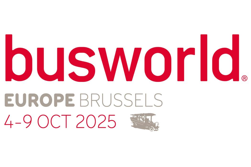 Logo der Busworld Europe 2025, die vom 4. bis 9. Oktober 2025 in Brüssel stattfindet. | Foto: Busworld Europe