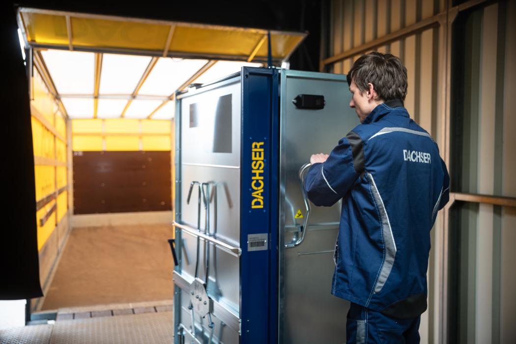 Rollbehälter der neuen Generation: Die Retail Box ist abschließbar, robust konstruiert und in zwei Größen für verschiedene Einsatzzwecke verfügbar. | Foto: Dachser 