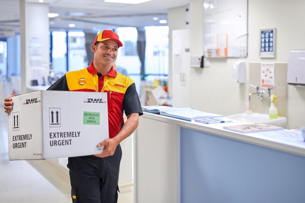 Die DHL Group wird sich in den nächsten Jahren verstärkt in der Life-Sciences- und Healthcare-Branche engagieren. Foto: DHL Group