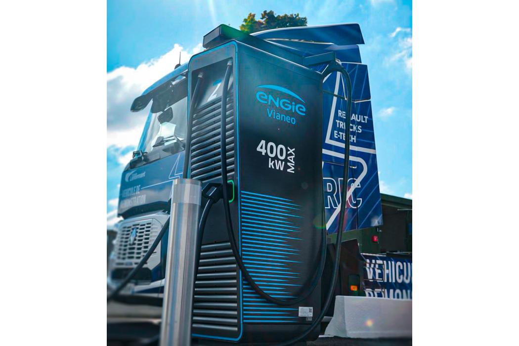 Die Engie SA bringt mit „ENGIE Vianeo“ eine neue Marke für E-Ladeinfrastruktur speziell für den Schwerlastverkehr nach Deutschland. | Bild: Engie Vianeo