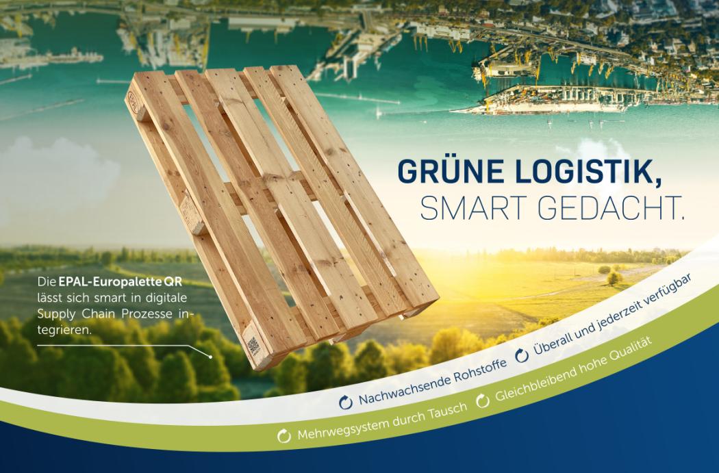 Mit langlebigen Ladungsträgern aus zertifiziertem Holz und einer neuen App setzt Epal auf ressourcenschonende Konzepte für den Straßengüterverkehr. (Foto: Epal)