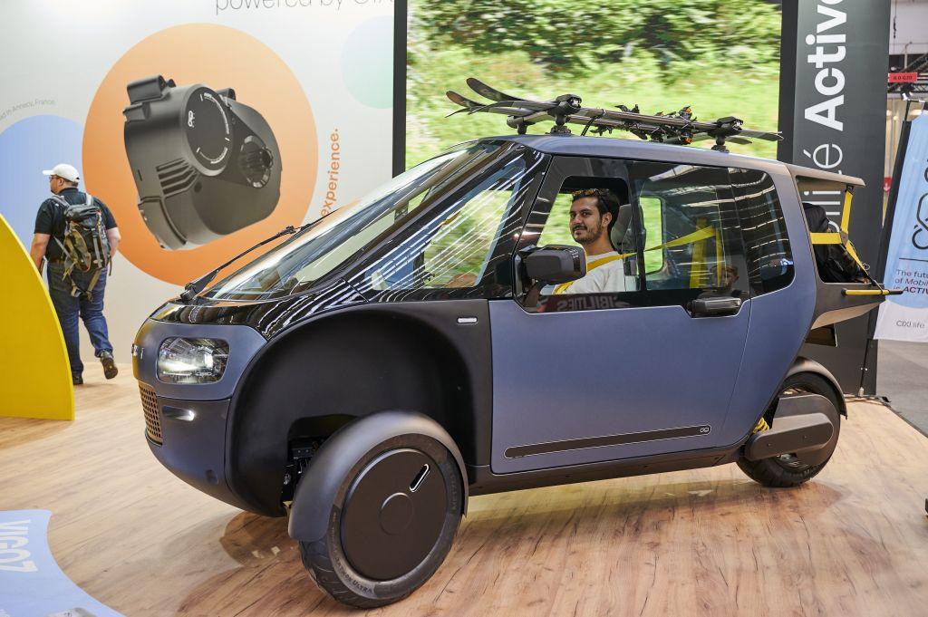 Rennsemmel: Das Cixi Vigoz ist wirklich schnell - und fast schon ein kleines Auto. | Foto: Eurobike