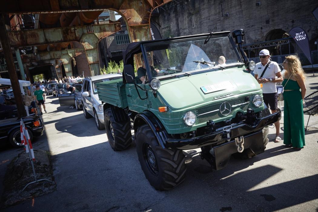Das Industriegelände der ehemaligen Henrichshütte bietet Kulisse für historische Fahrzeuge, Technikdialoge und Fachausstellungen rund um den Stern. | Foto: E-Mags Media