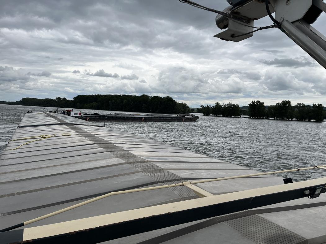 Im Bild die Havarie bei Ilmenaue. Foto: Polizei Rheinland-Pfalz 