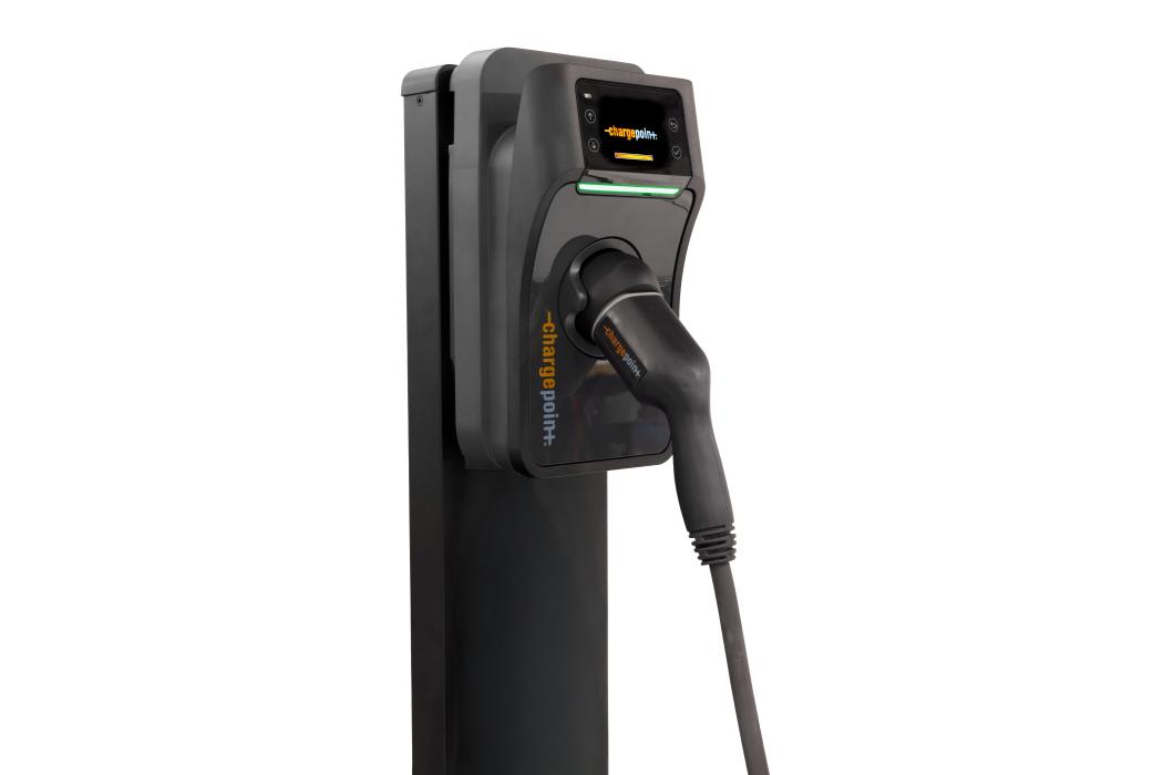 Den Dienstwagen leichter zu Hause laden, dabei soll die neue Wallbox von ChargePoint helfen, inklusive Abrechnung. | Foto: ChargePoint