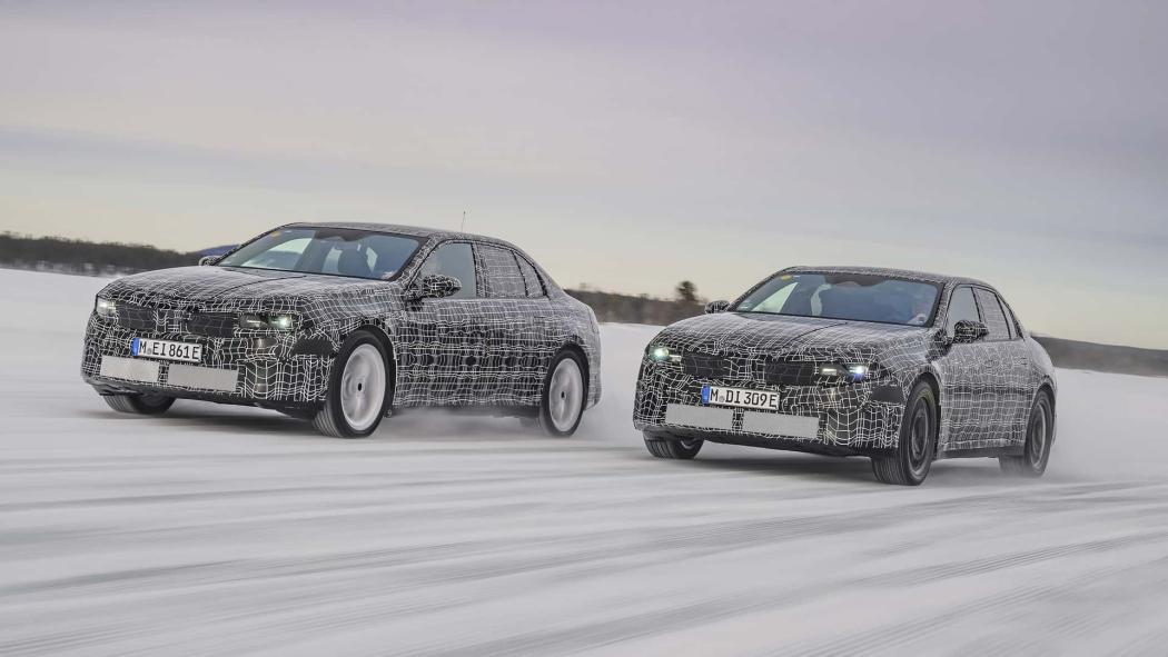 BMW hat seine Wintertests extra dezent in Szene gesetzt - der neue "Dreier" startet als i3 mit 880-Volt-Plattform. | Foto: BMW