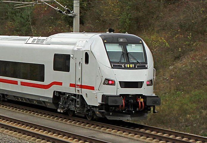 Erste Testfahrten des ICE L auf der NIM. | Foto: Deutsche Bahn AG / Claus Weber 