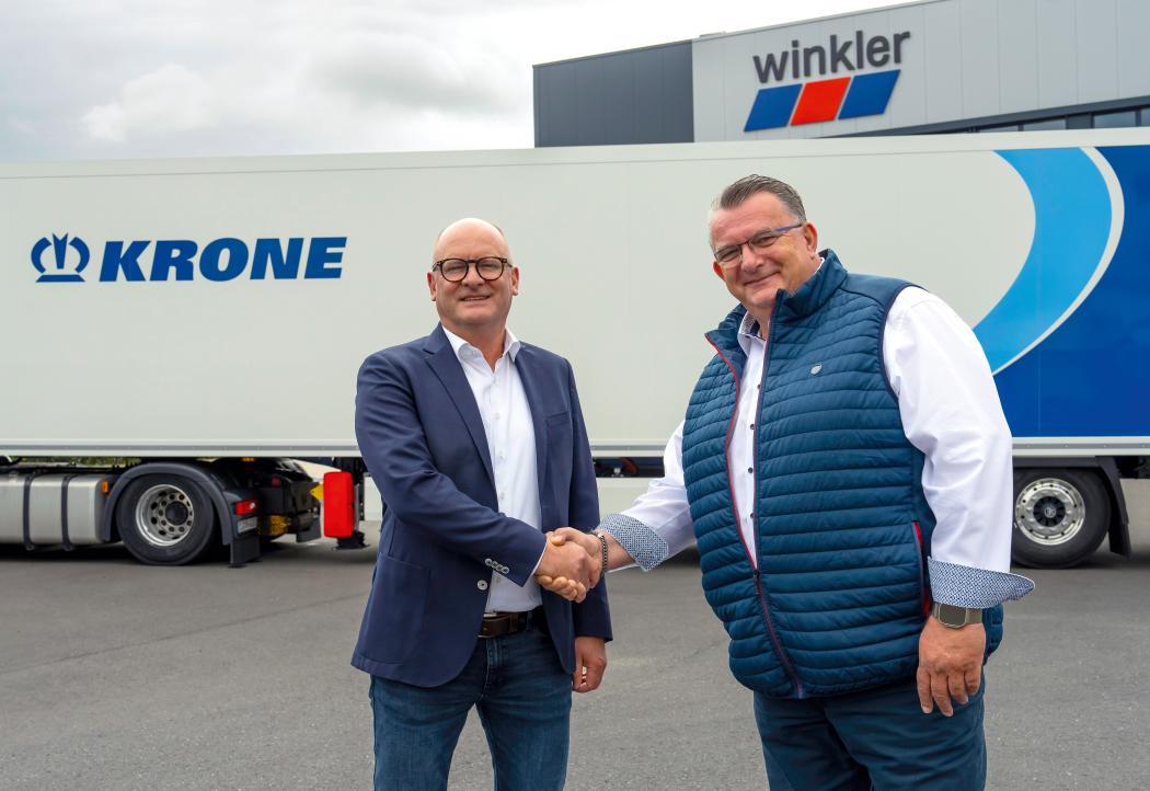 Krone setzt im Ersatzteilgeschäft auf winkler als Vertriebspartner. Das Ziel: bessere Verfügbarkeit und kürzere Lieferzeiten für Werkstätten und Flottenbetreiber. | Foto: KRONE 