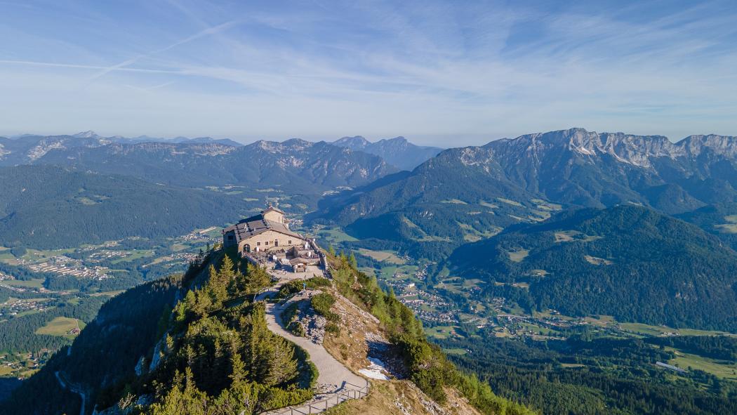 Das Kehlsteinhaus liegt auf 1.834 m. (Foto: Bergerlebnis Berchtesgaden)