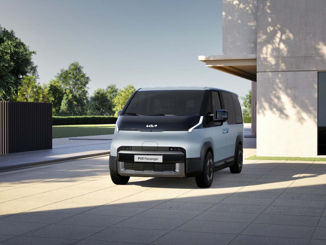 Viel Platz auf wenig Fläche bietet der vollelektrische PV5 Passenger, zum fairen Preis ab 38.290 Euro. | Foto: Kia