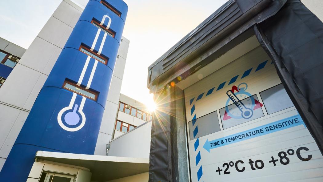 Lufthansa Cargo´s Pharma Hub in Frankfurt ist Europas größtes Drehkreuz für temperatursensible Luftfracht. Foto: Lufthansa Cargo