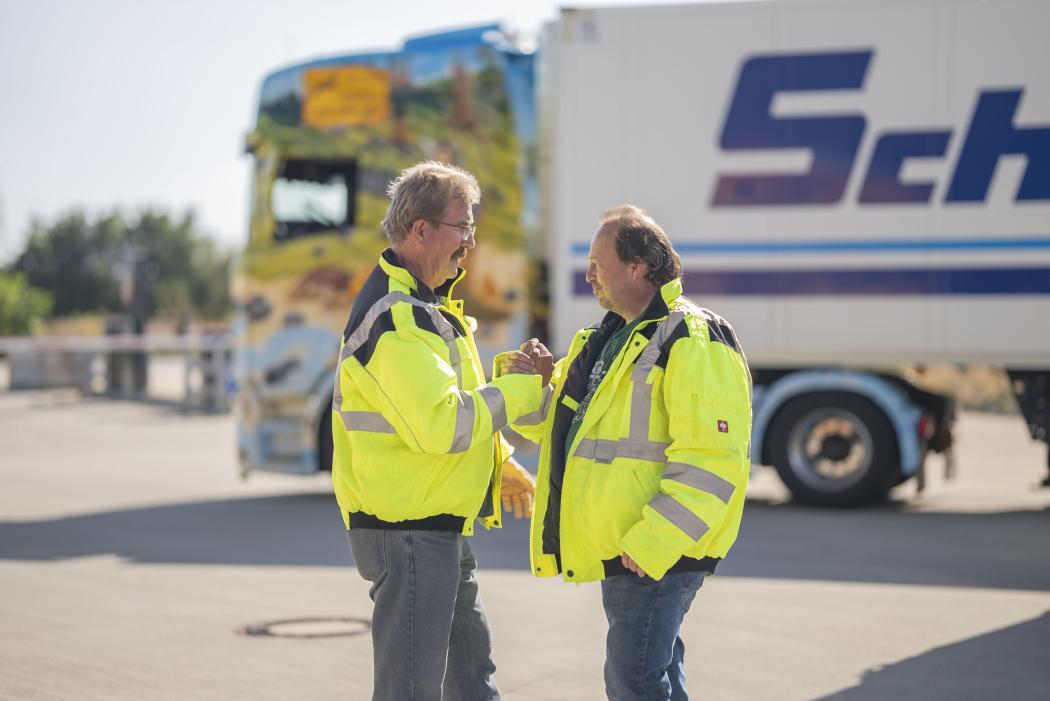 Dank Travis kann Mansio hunderte neuer Lkw-Parkplätze in Europa als Trailer-Wechselpunkte in seine Begegnungsverkehre integrieren. (Foto: Mansio)
