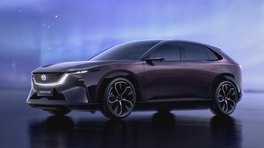 Extrem elegant: Der Mazda EZ 60 für China. | Foto: Mazda