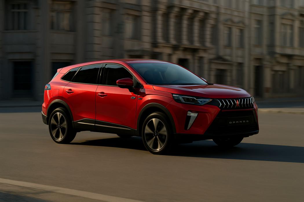 Der neue Mitsubishi Grandis basiert auf dem Renault Symbioz. | Foto: Mitsubishi Motors