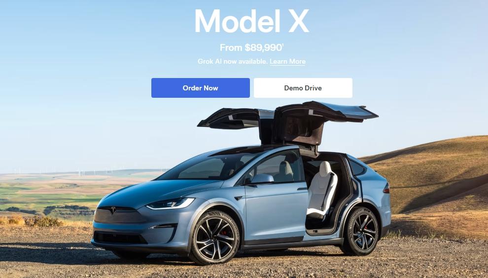 Neue Farben und Räder, neue Fahrwerksbuchsen und ein paar Detailverbesserungen: Das Model X erhielt im Juni 2025 ein leichtes Update - ist aber in Europa nicht mehr konfigurierbar. | Foto: Tesla