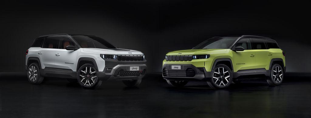 Der neue Jeep Compass wächst auf 4,55 Meter Länge und kommt auch rein elektrisch. | Foto: Jeep