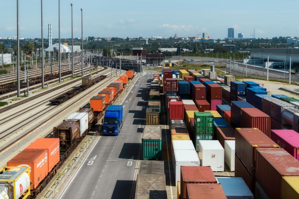 Auch vom Terminal Wien Süd gibt es zahlreiche Verbindungen zum Terminal Sona. Foto: ÖBB/Payr