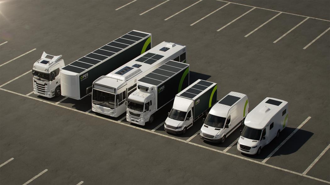 Die flexiblen Solarmodule von Opes Solar Mobility bieten eine hohe Energieausbeute und sind speziell für den Fahrzeugbau optimiert. (Foto: Opes Solar Mobility)