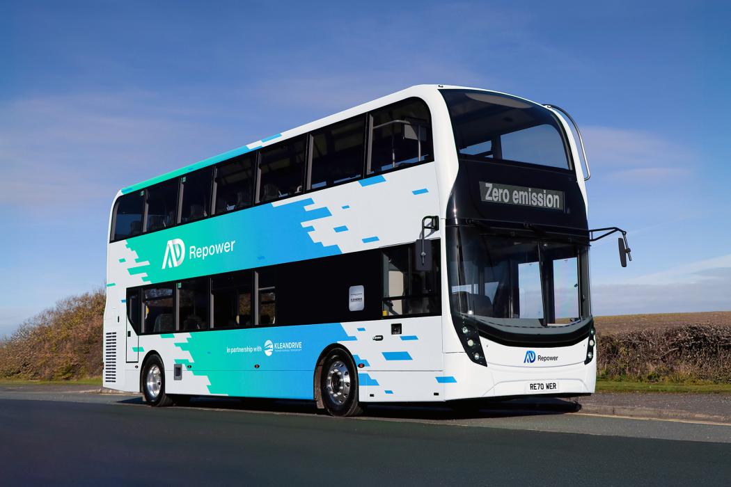 Die Repowering-Lösung von KleanDrive wird zunächst bei Enviro400-Dieselbussen von ADL umgesetzt. Weitere Modelle sollen folgen. (Foto: ADL)