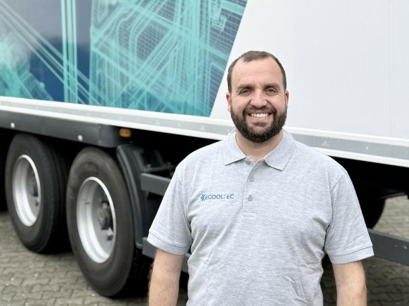 Ruben Climent soll in Spanien Servicenetz und Vertriebsstrukturen Transportkälteanlagen von Ecooltec aufbauen. (Foto: Ecooltec)
