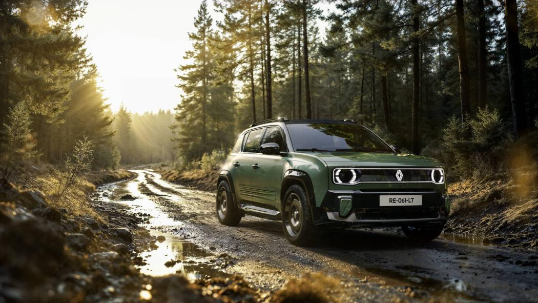 Eleganter Geländegänger unter Strom: Der Savane soll unter Beweis stellen, dass auf der kleinen E-Plattform auch Allradantrieb möglich ist. | Foto: Renault
