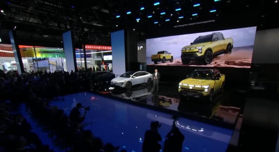 Auch Nissan ging in Shanghai in die Offensive - diesmal nicht mit wilden Studien, sondern sehr realen und nicht zu futuristischen Produkten. | Foto: Nissan