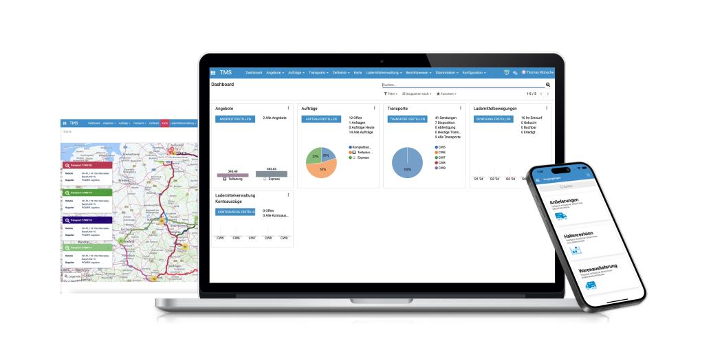 Die neue Sirum Logistics Suite vereint sämtliche logistische Prozesse in einem System und kann mit ihrem modularen Aufbau flexibel an individuelle Bedürfnisse angepasst werden. (Grafik: Sirum)