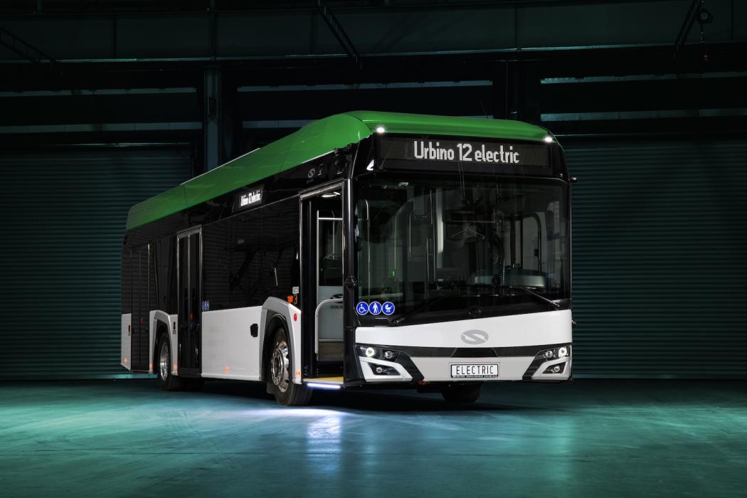 Solaris wird auf der mobility move ’25 in Berlin den Urbino 12 electric mit modularem Antrieb vorstellen. (Foto: Solaris)