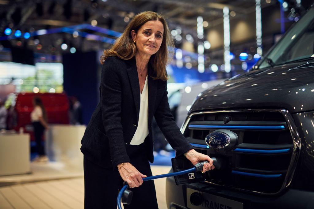 Wirbt für die Chancen der Elektrifizierung und Digitalisierung von Flotten: Claudia Vogt, Direktorin DACH bei Ford Pro. | Foto: Ford Pro