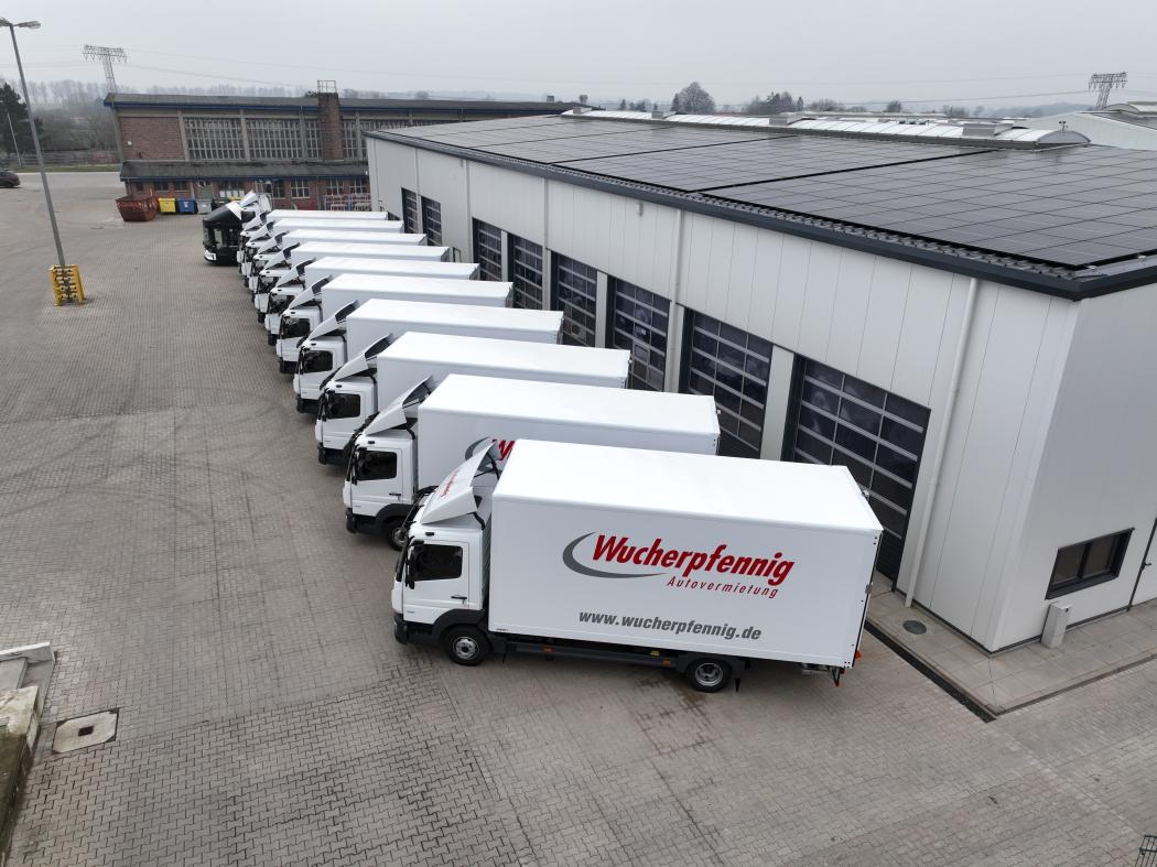 In diesem Jahr will Wucherpfennig und Krohn noch weitere 40 Mercedes-Benz Atego in seinen Fuhrpark aufnehmen. Foto: Daimler Truck