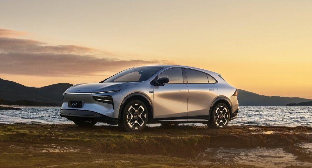 Der G7 misst 4,9 Meter und soll sich in der bezahlbaren elektrischen oberen Mittelklasse positionieren. | Foto: Xpeng